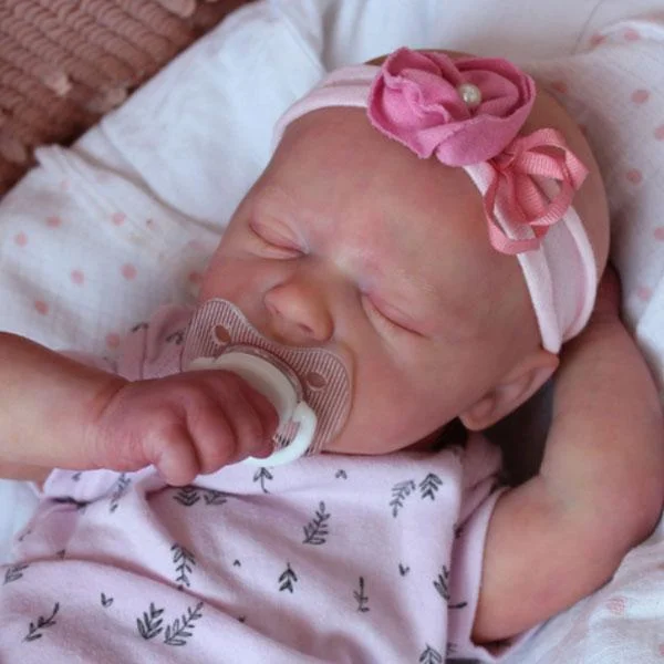 17" Realistic Gladys Reborn Baby Girl - Reborn Shoppe