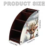 DIY Diamond Painting Kit dreieckige Organizer-Box Hirsch Aufbewahrungsbox aus Holz