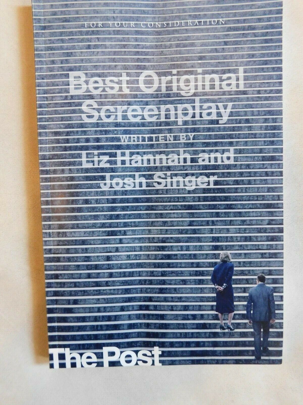 The Post screenplay book, best original screenplay B7