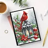 Diamond Painting Snow Cardinal Diary Book 50 Pages for Adults Kids