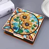 Sunflower Leather Diamond Painting Notecard Box Contains 150 Sheets of Paper