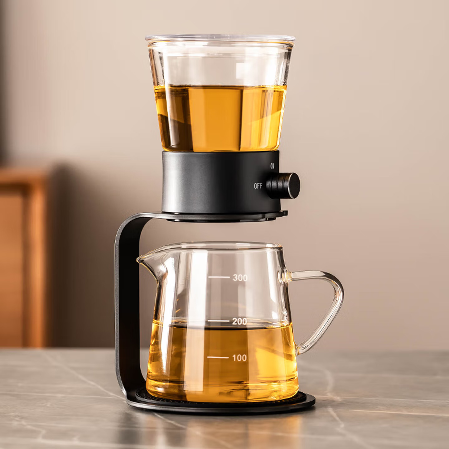 Fromtea Magnetic Glass Automatic Tea Maker Set  _Fromtea&reg; Official Store