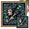 (Stamped/Counted) Maleficent Disney Villain-11CT/14CT Stamped Cross Stitch 45*45cm