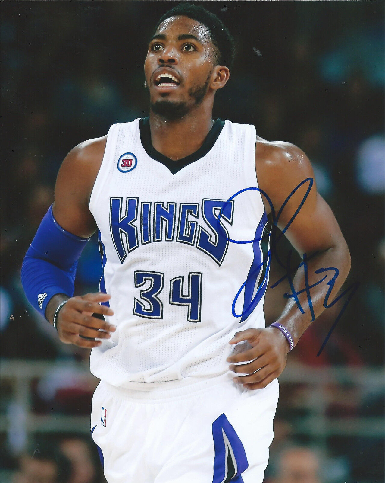 JASON THOMPSON signed autographed SACRAMENTO KINGS 8X10 Photo Poster painting W/COA