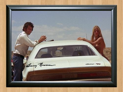 Barry Newman Vanishing Point Signed Autographed Photo Poster painting Poster Print Memorabilia A4 Size