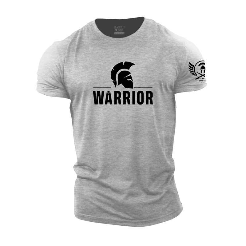 Cotton Spartan Warrior Graphic T-shirts tacday
