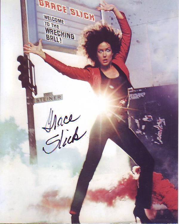 GRACE SLICK signed autographed Photo Poster painting