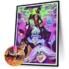 Disney Villains-Full Round Diamond Painting 30*40CM