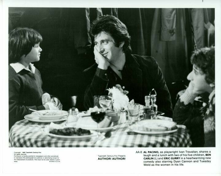 Ben Carlin Al Pacino Author! Author! Orig. Press 8X10 Photo Poster painting