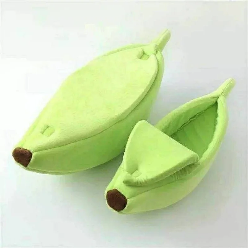Cute Banana Portable Soft And Comfortable Pet Bed