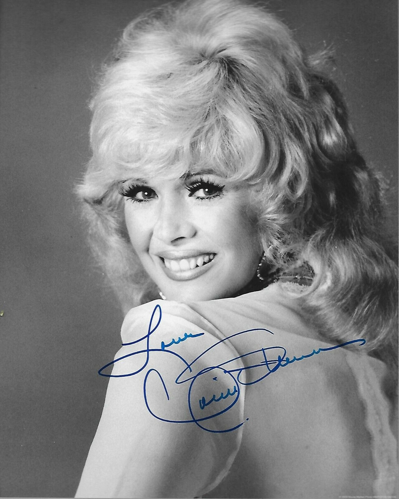 Connie Stevens Original Autographed 8X10 Photo Poster painting #39 signed at Hollywood Show