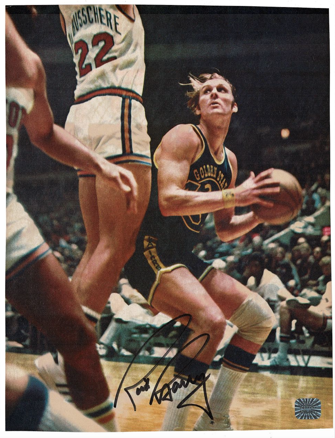 Rick Barry signed autographed magazine Photo Poster painting! RARE! AMCo Authenticated! 9096