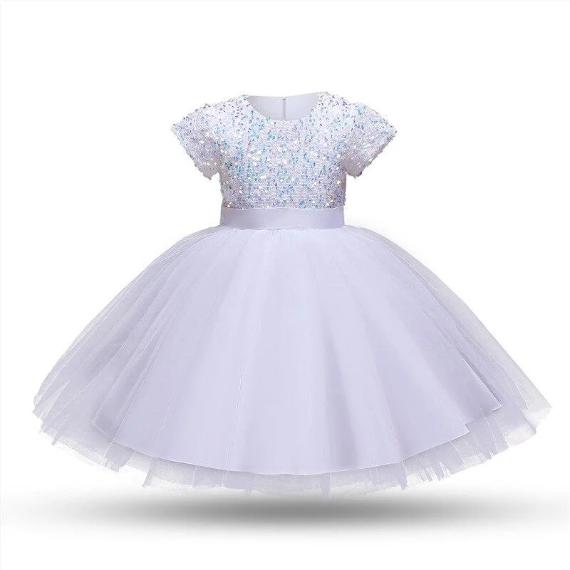Summer Pretty Girls Dress Birthday Party Princess Dress Lace Formal Dress Kids Ball Gown Elegant Dress Casual Dress Size 3-8T