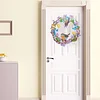 DIY Butterfly Bird Flower Bee Diamond Painting Crystal Hanging Wreath