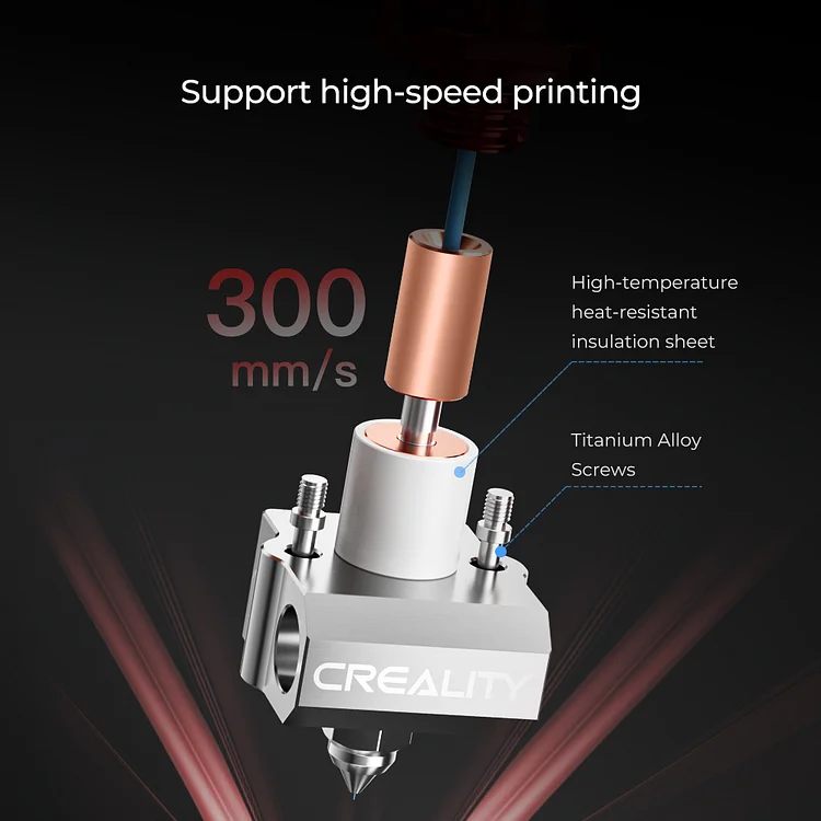 Creality Spider High-temperature and High-speed Hotend for Ender Series/CR  Series