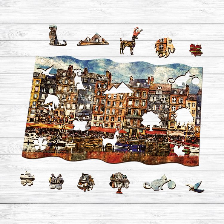 Sunnypuzzle™-Venice on the Water Puzzle
