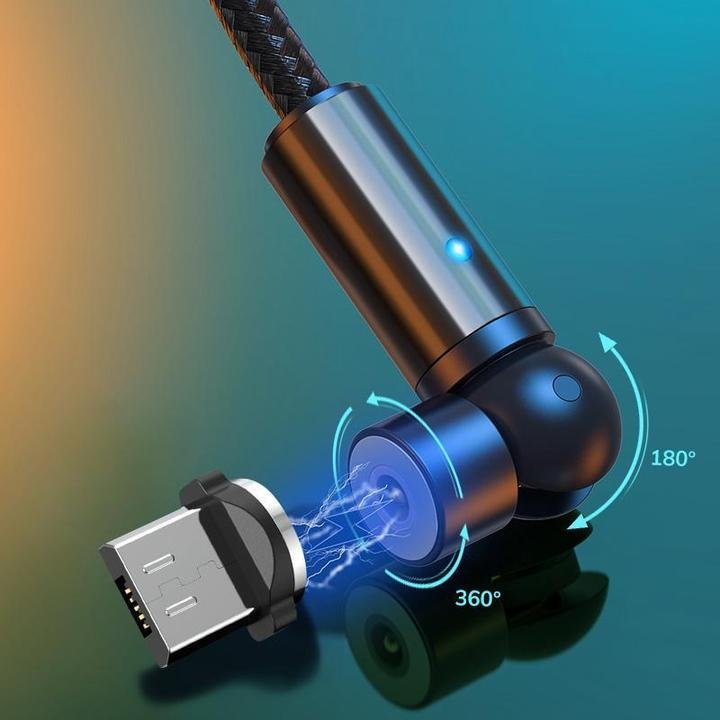 540° Rotation Magnetic Cable