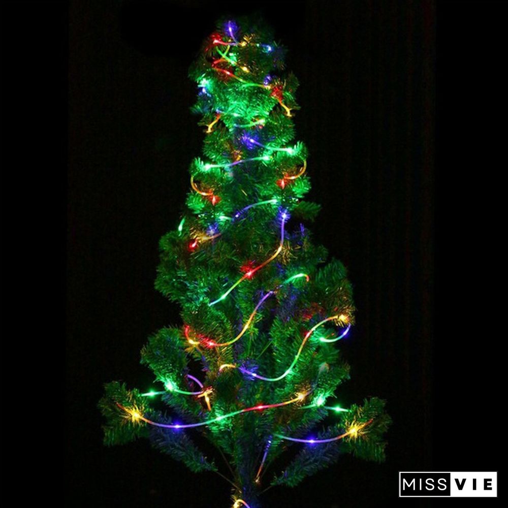 100LED Rope Lights Outdoor, Multi Colored Indoor String Lights with Remote, 8 Modes, Waterproof, 33ft 100LED 50LED USB Powered Fairy Lights for Bedroom, Garden, Patio, Kids Room, Deck, Christmas Decoration