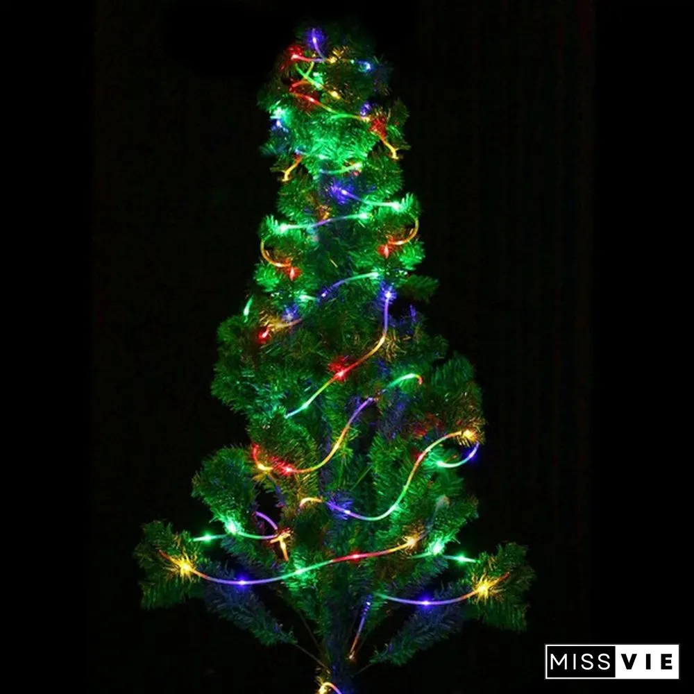 100LED Rope Lights Outdoor, Multi Colored Indoor String Lights with Remote, 8 Modes, Waterproof, 33ft 100LED 50LED USB Powered Fairy Lights for Bedroom, Garden, Patio, Kids Room, Deck, Christmas Decoration