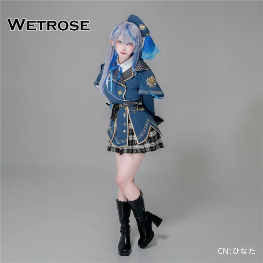 Wetrose] In Stock Vtuber Amagai Ruka 雨海ルカ Cosplay Costume