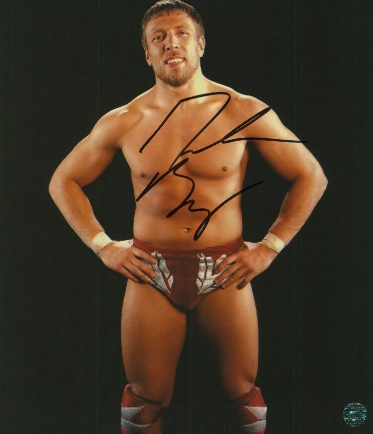 Daniel Bryan - WWE Autographed Original 8x10 Photo Poster painting LOA TTM