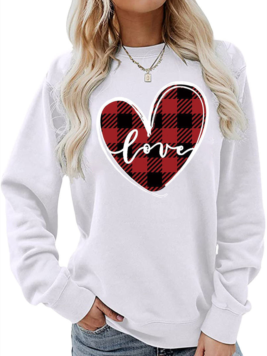 Women Long Sleeve V-neck Graphic Floral Printed Top