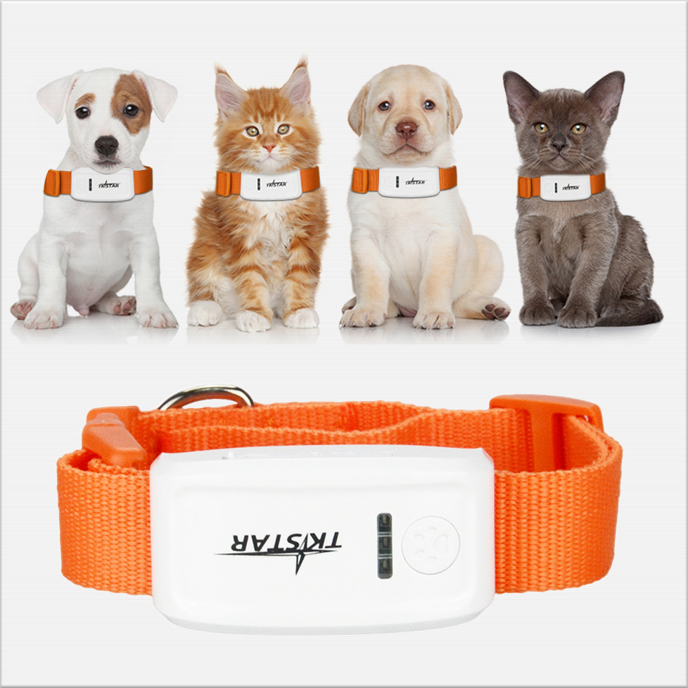 Pet GPS Tracker - Dog And Cat Tracking Collar Smart Chip Device