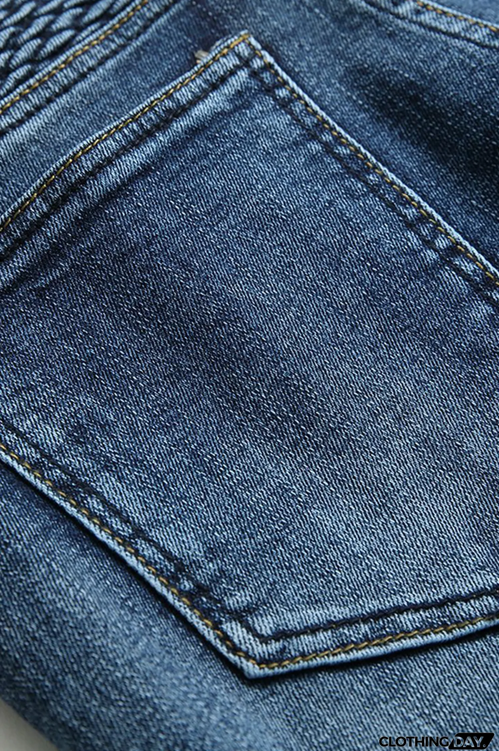 The cowboy blue Street Patchwork Make Old Fold Bottoms