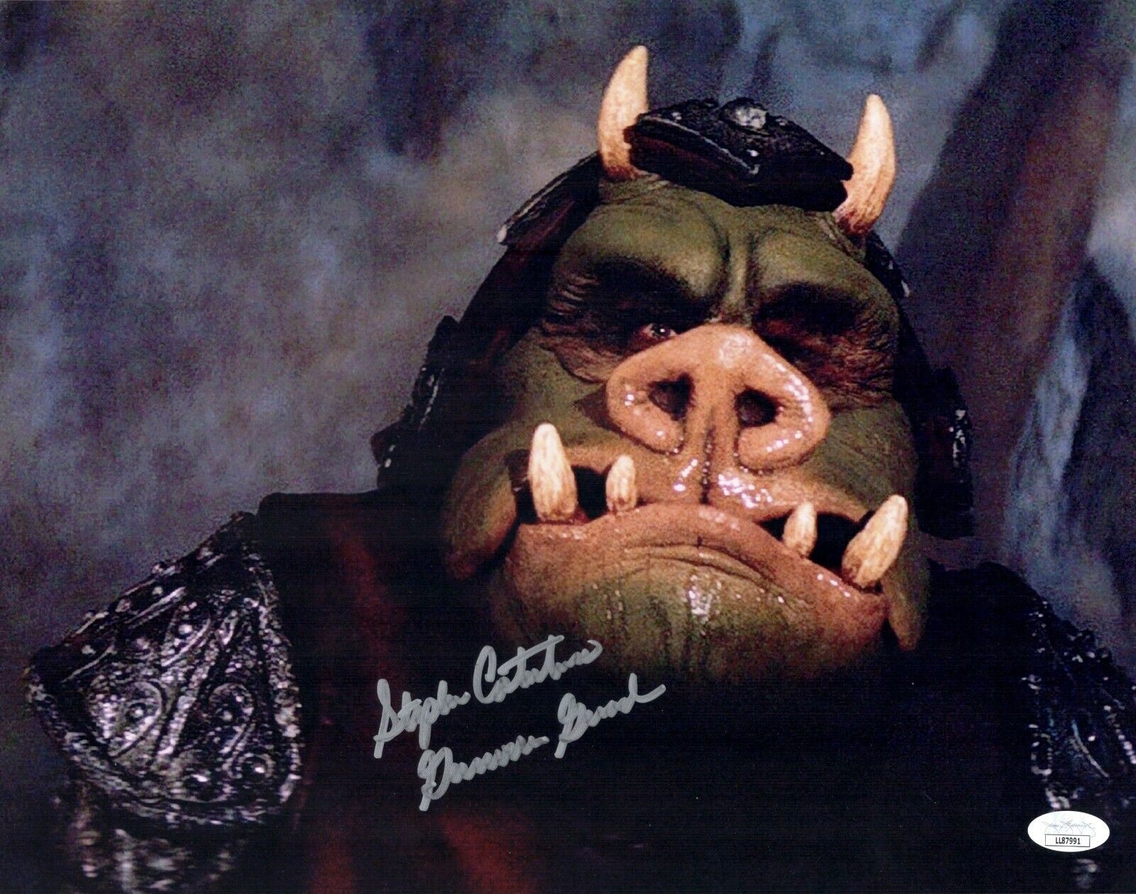 STEPHEN COSTANTINO Signed RETURN OF THE JEDI 11x14 Photo Poster painting Autograph JSA COA Cert