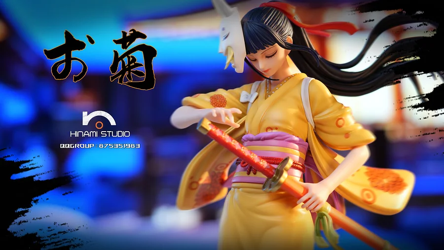 ワンピースガレージキット　お菊HINAMI STUDIO ワンピース お菊 ガレージキット フィギュア - メルカリ
