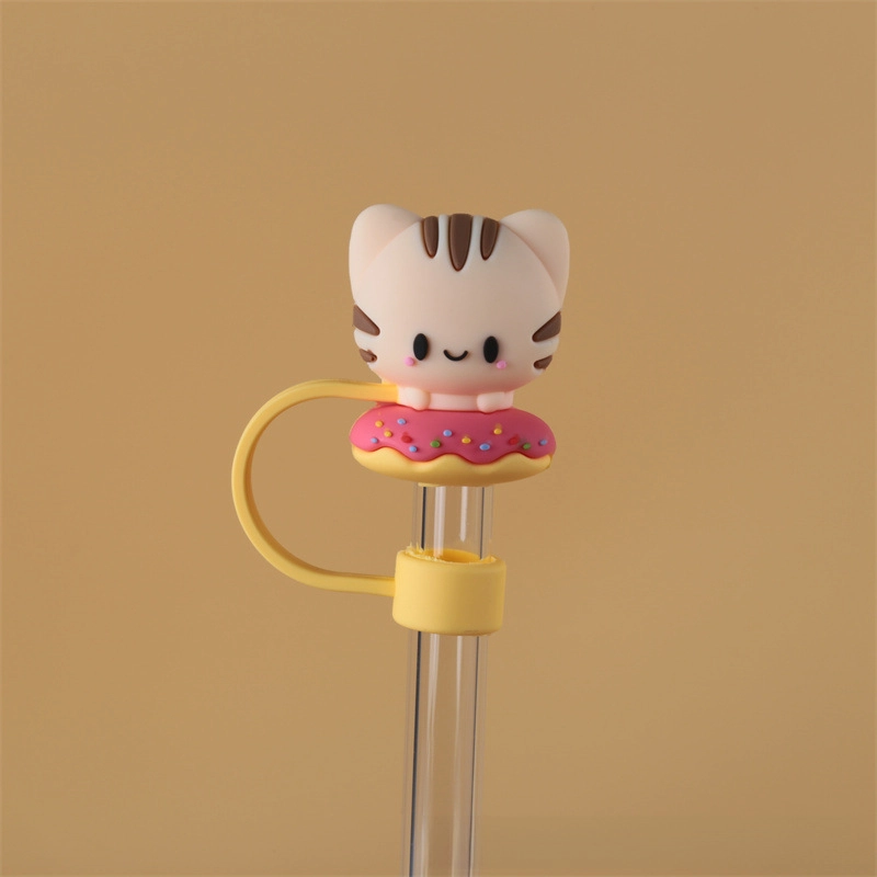 10mm Glass Straw Cap Dust Cover Stainless Steel Straw Dust Cover Dust Plug 10mm Large Diameter Milk Tea