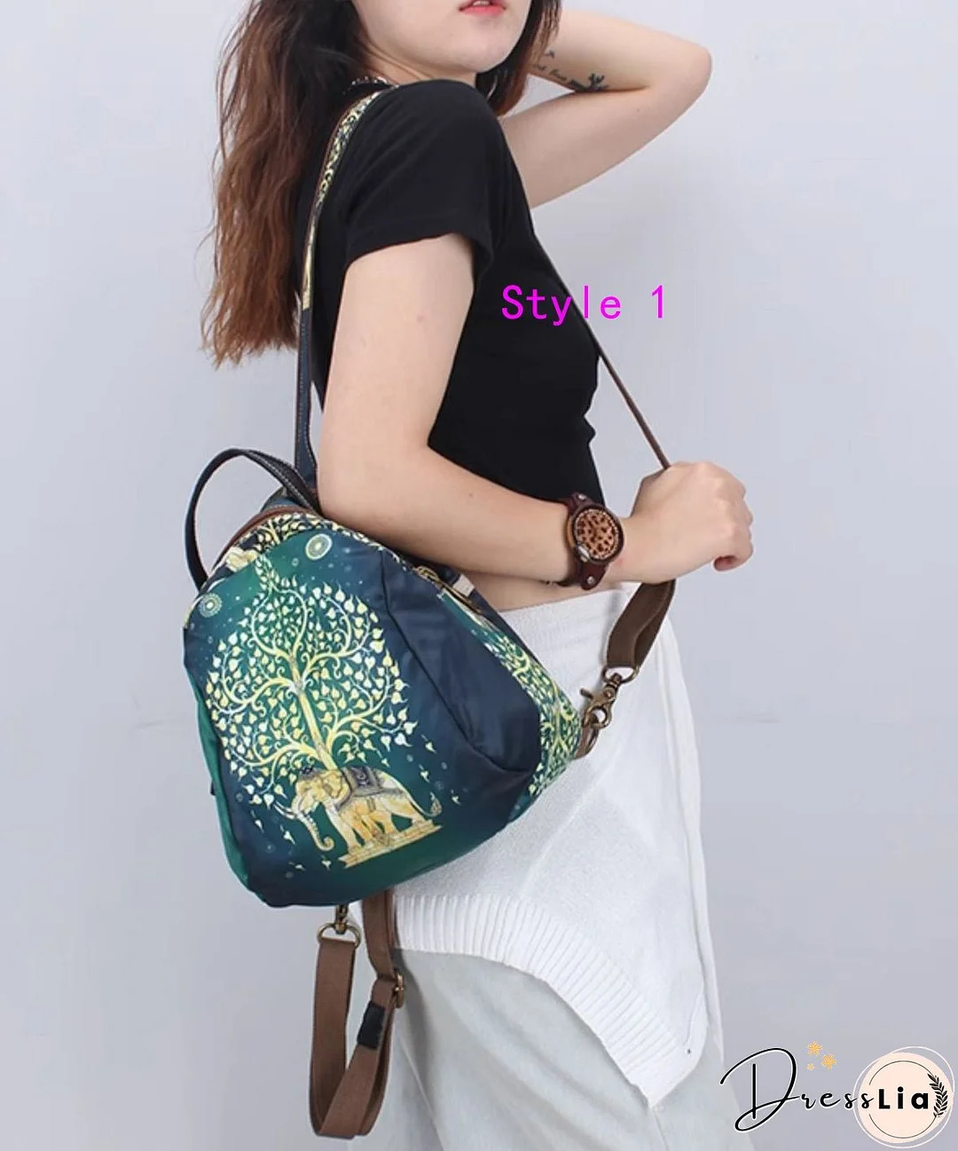 Original Ethnic Style Printed Messenger Bag