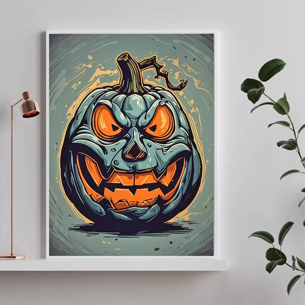 Diamond Painting - Full Round Drill - Pumpkin(Canvas|30*40cm)