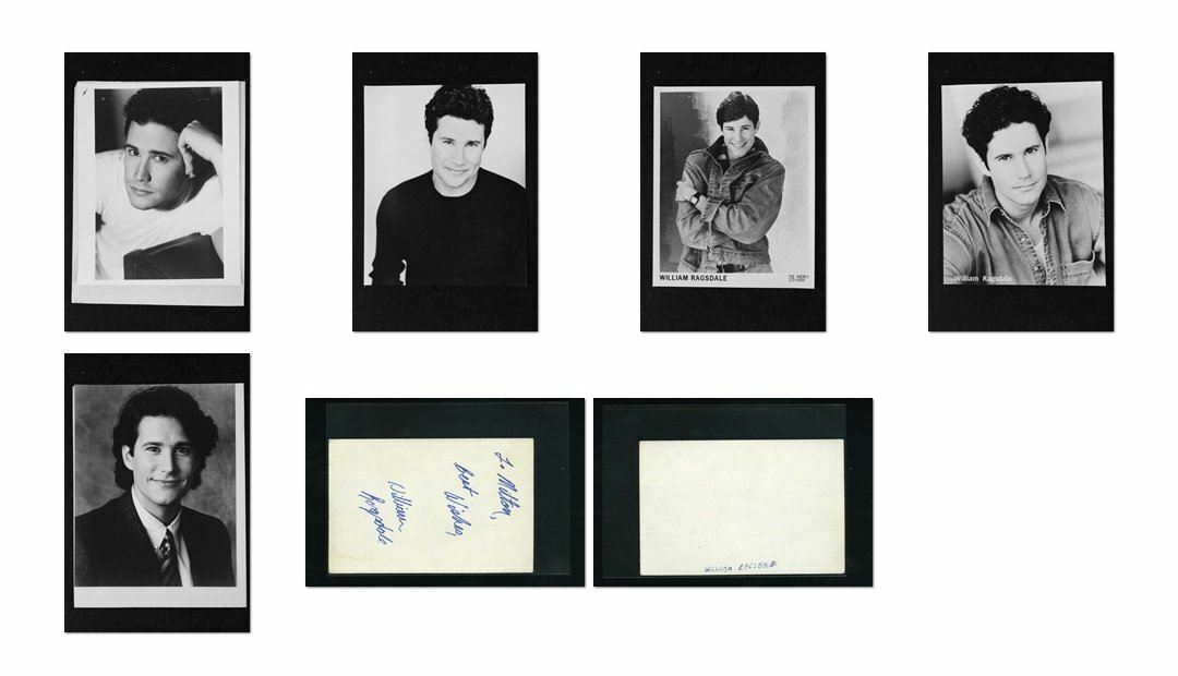 William Ragsdale - Signed Autograph and Headshot Photo Poster painting set - Fright Night