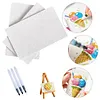 Foam Texture Painting Paper Magic Painting Paper for Art Painting (Rectangle)