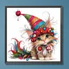 Christmas Animals-Paint by Numbers Acrylic Painting 20*20cm