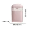 [US Local Warehouse] Space Saving Hanging Garment Bag w/ Self Compression Zipper Storage Bag(Pink S)