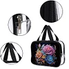 DIY Blume Diamant Kunst Strass Make-up Tasche Transparent PVC Aufbewahrungspack Geschenk