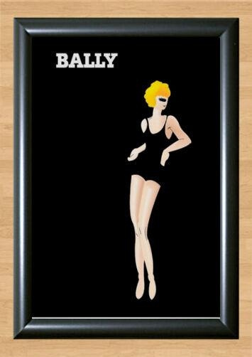 Bally Villemot French Shoes Retro Vintage Decor Photo Poster painting Poster Picture Print  22 A4 Size