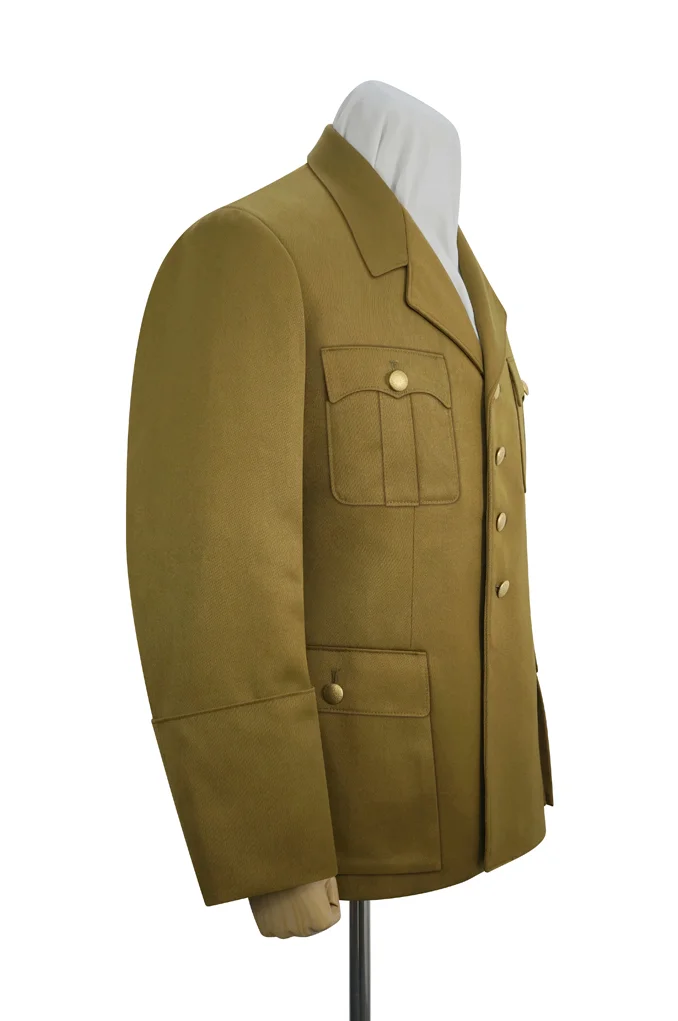  German Political Party Leader Brown Gabardine Service Dress Tunic German-Uniform