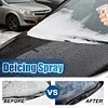 Car Window Cleaner 60ML Windshield Spray Deicer for Car Windshield Window Mirror