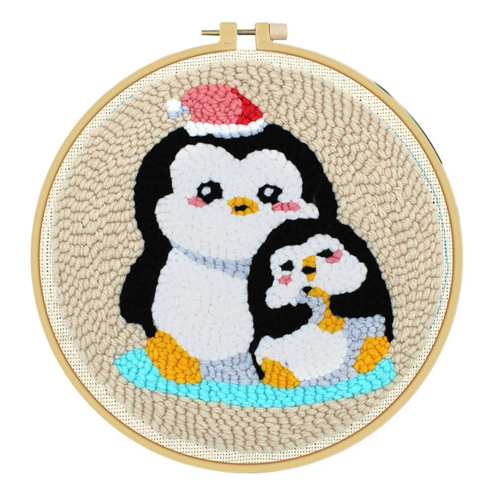 

21*21CM Cross Stitch-Penguin, 501 Original
