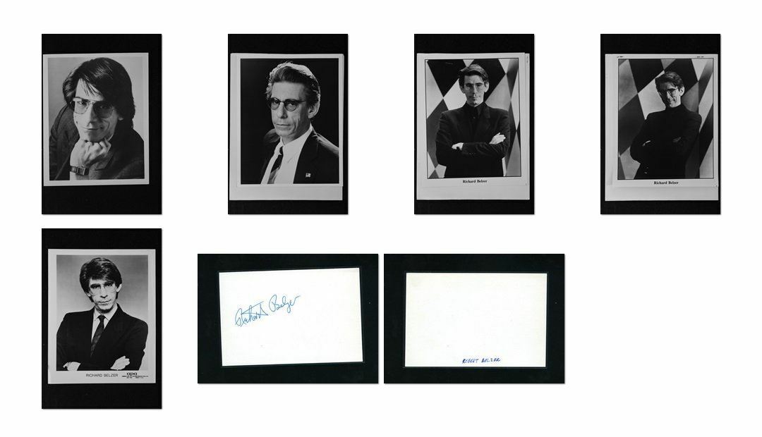 Richard Belzer - Signed Autograph and Headshot Photo Poster painting set - Law & Order: SVU