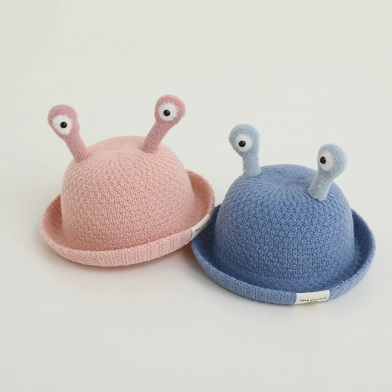 Children Unisex Casual Cute Solid Color Bucket Hat