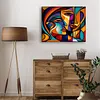 Three Abstract Figure Paintings-Paint by Numbers Acrylic Painting 40*50CM