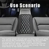 Car Center Console Cover, Universal Leather Waterproof Armrest Seat Box Cover Protector, Comfortable Car Decor Accessories Fit for Most Cars, Vehicles, SUVs-Black