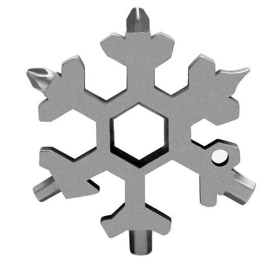 (🎄Christmas Hot Sale-48% OFF)18 in 1 Snowflake Multi-Tool-BUY 4 GET EXTRA 20% OFF & Free shipping