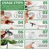 Flowers Plants Home Sprinkler 2/8/16 Heads Pump Self-Watering Kit Garden Tool