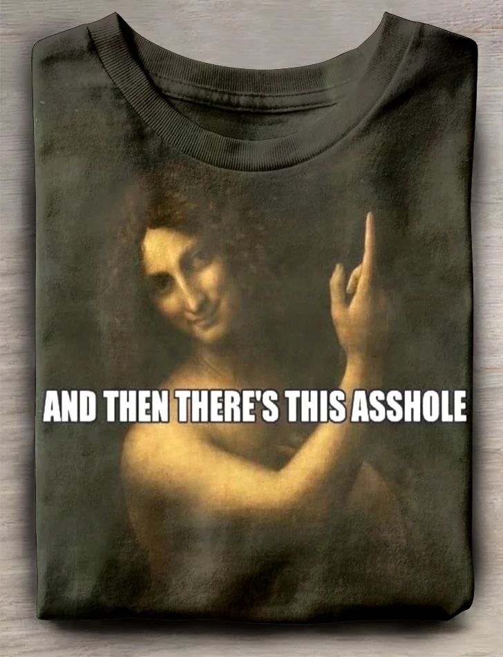 Eagerlys  Asshole T-shirt Eagerlys