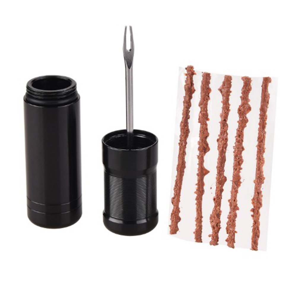 

6pcs Bike Tubeless Wheel Repair Tools Bicycle Tire Drill + Rubber Strips, 501 Original